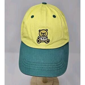 Teddy Fresh Hat H3 2017 Yellow Green Bear Logo Strapback Dad